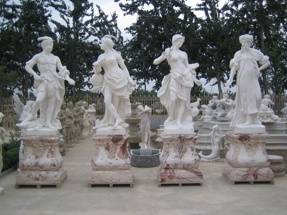 Marble sculptures