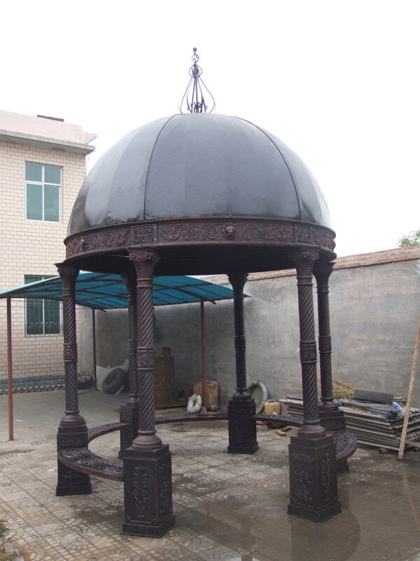 Cast iron gazebos