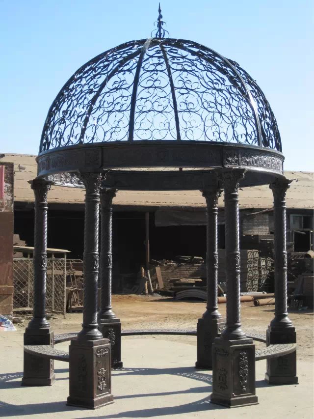 Cast iron gazebos