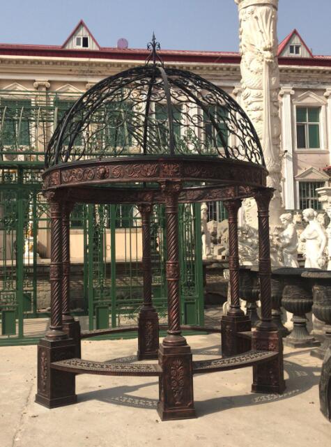 Cast iron gazebos