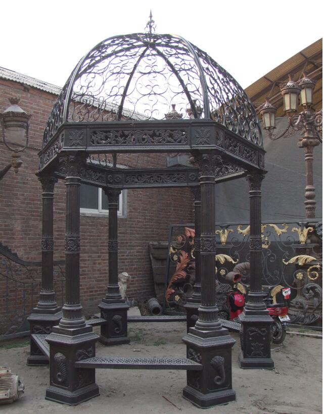 Cast iron gazebos