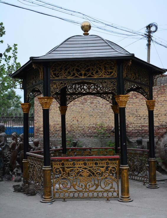 Cast iron gazebos