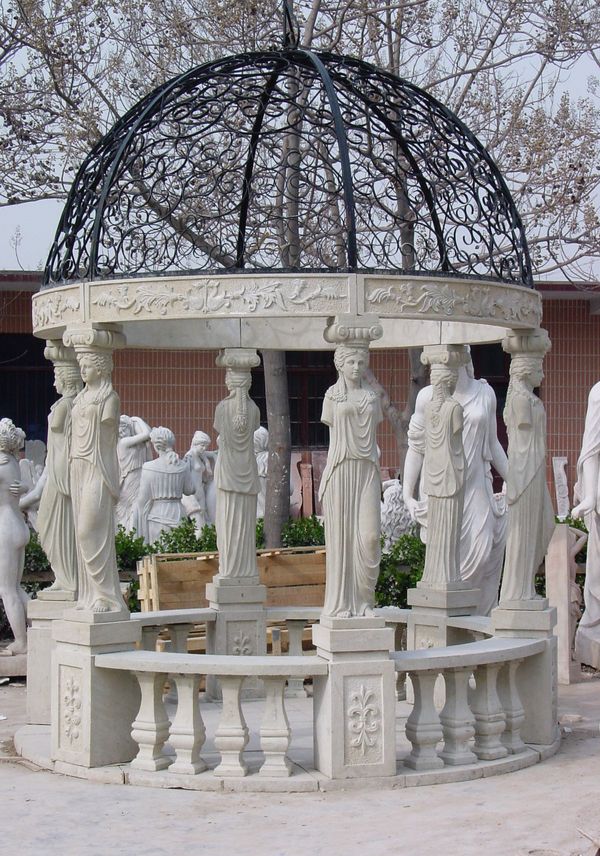 Cast iron gazebos