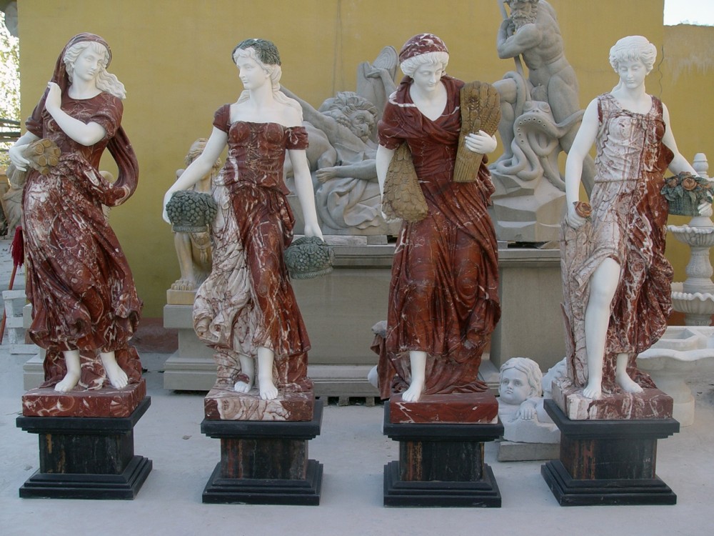 Marble sculptures