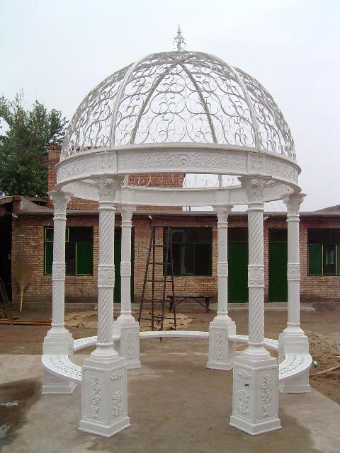 Cast iron gazebos