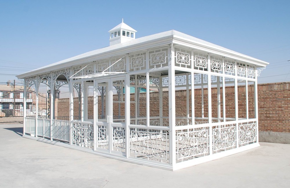 Cast iron gazebos