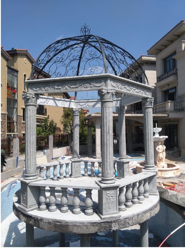 Cast iron gazebos