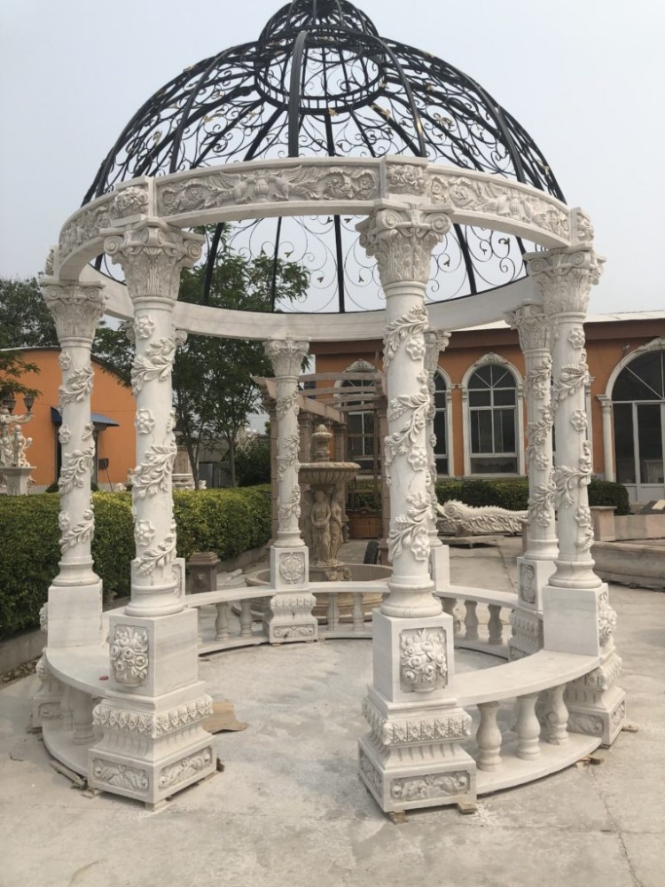 Cast iron gazebos