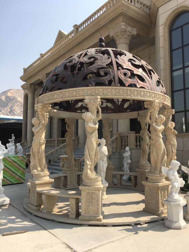 Cast iron gazebos