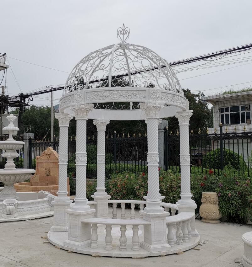 Cast iron gazebos