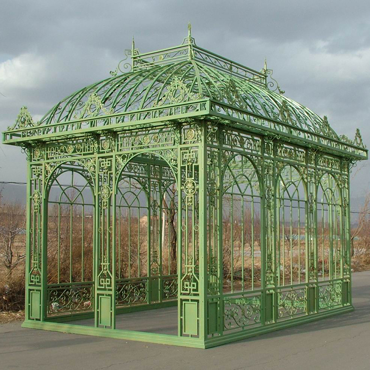 Cast iron gazebos