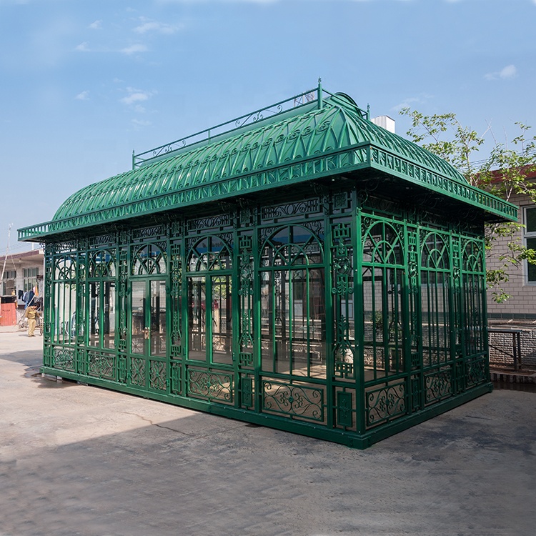 Cast iron gazebos