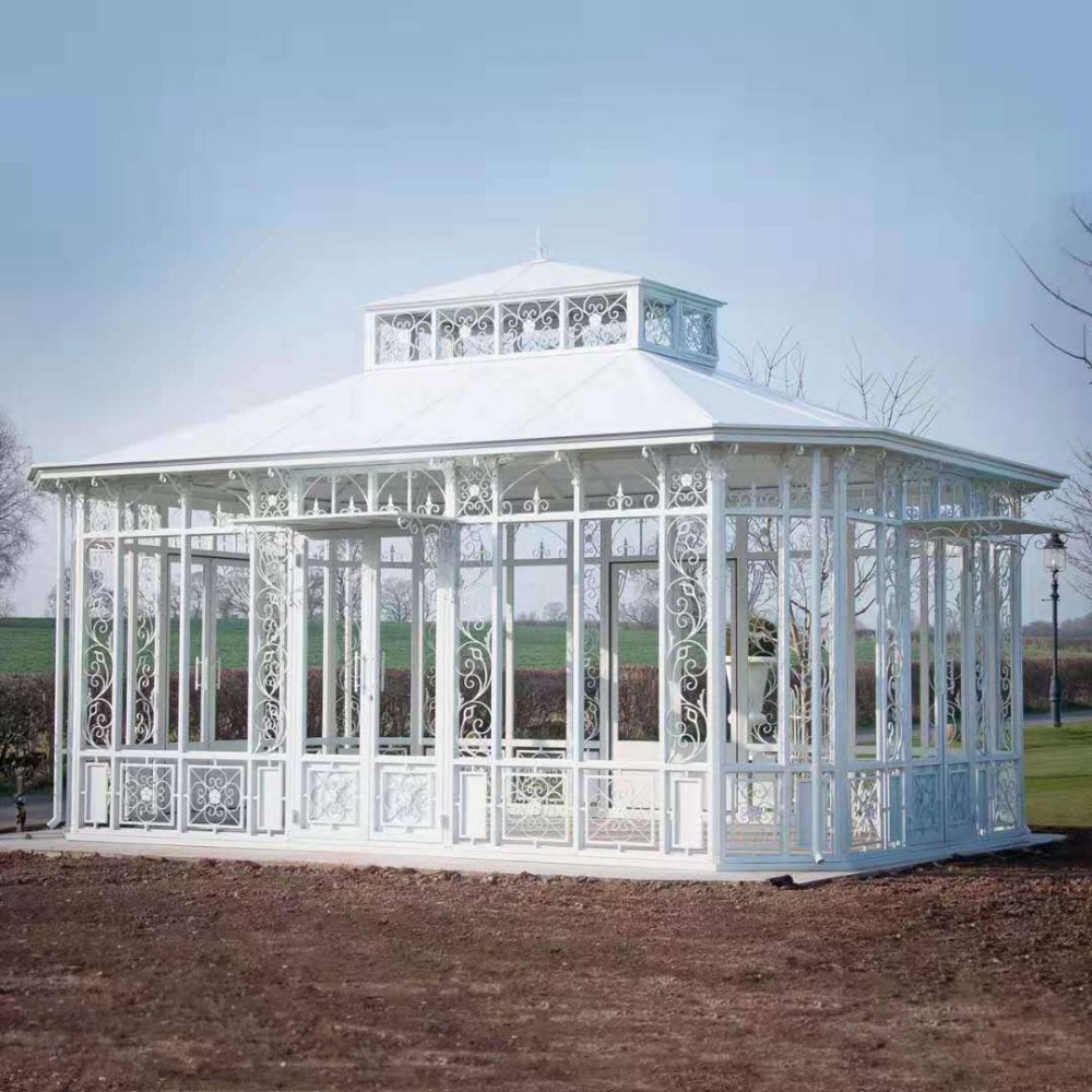 Cast iron gazebos