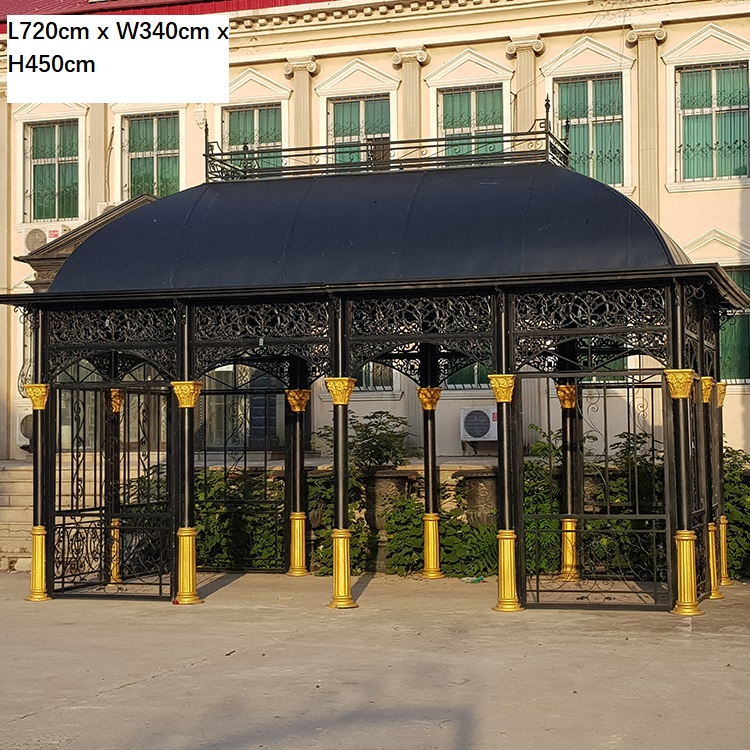 Cast iron gazebos