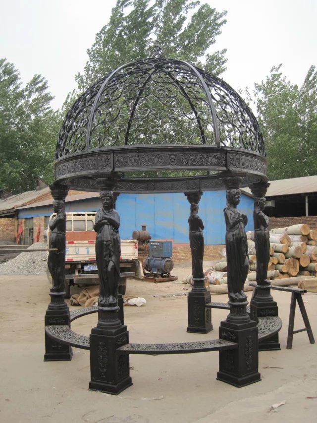 Cast iron gazebos